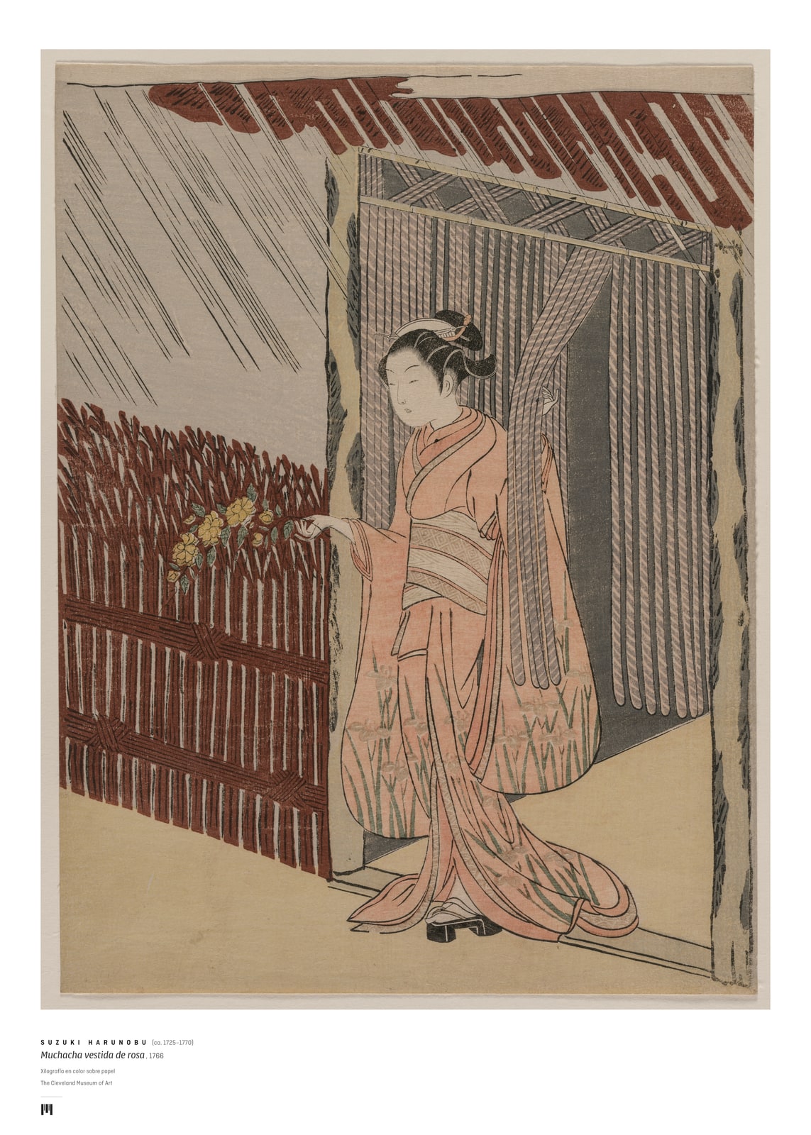 Muchacha vestida de rosa (1766)